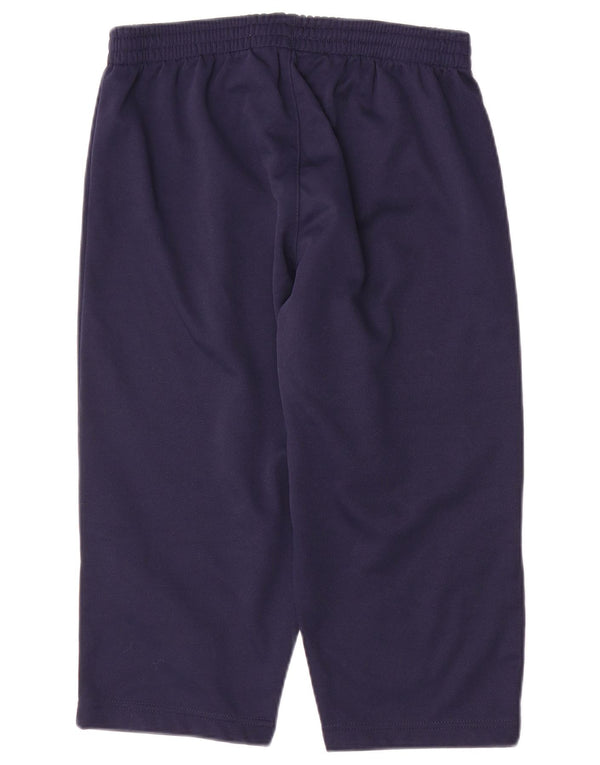 Kappa Mens Bermuda Sport Shorts Large Navy Blue Polyester