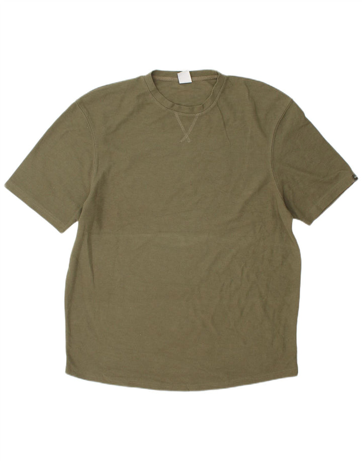 Zara T-Shirt Homme Top XL Kaki