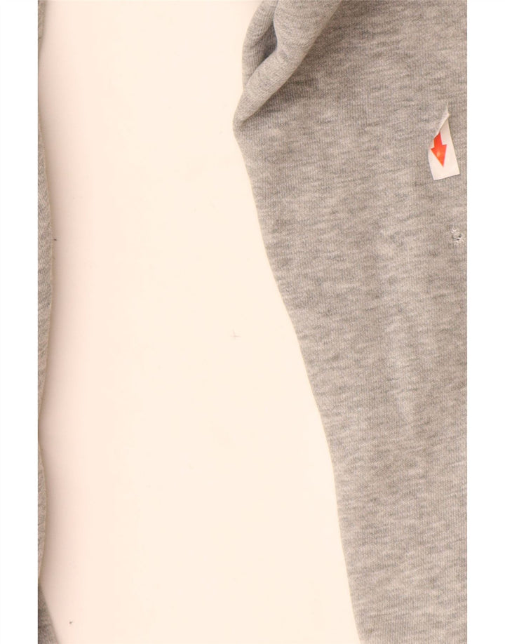 Pantaloni da tuta da uomo Nike Joggers in cotone chiazzato grigio medio