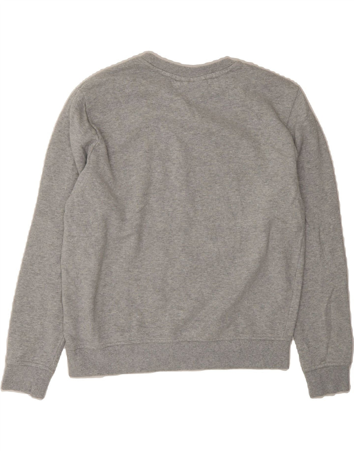 FILA Womens Sweatshirt Jumper UK 14 Medium Grey Cotton Vintage Fila and Second-Hand Fila from Messina Hembry 