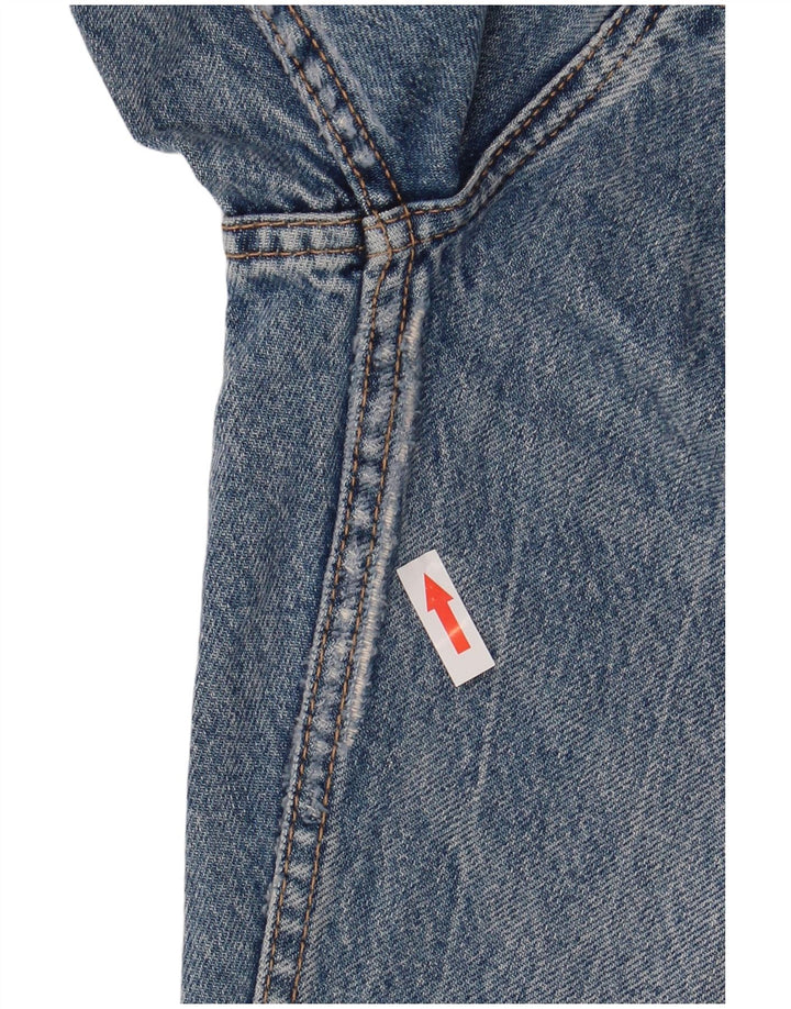 Zara Mens Tapered Jeans EU 40 Medium W31 L26 Blue Cotton