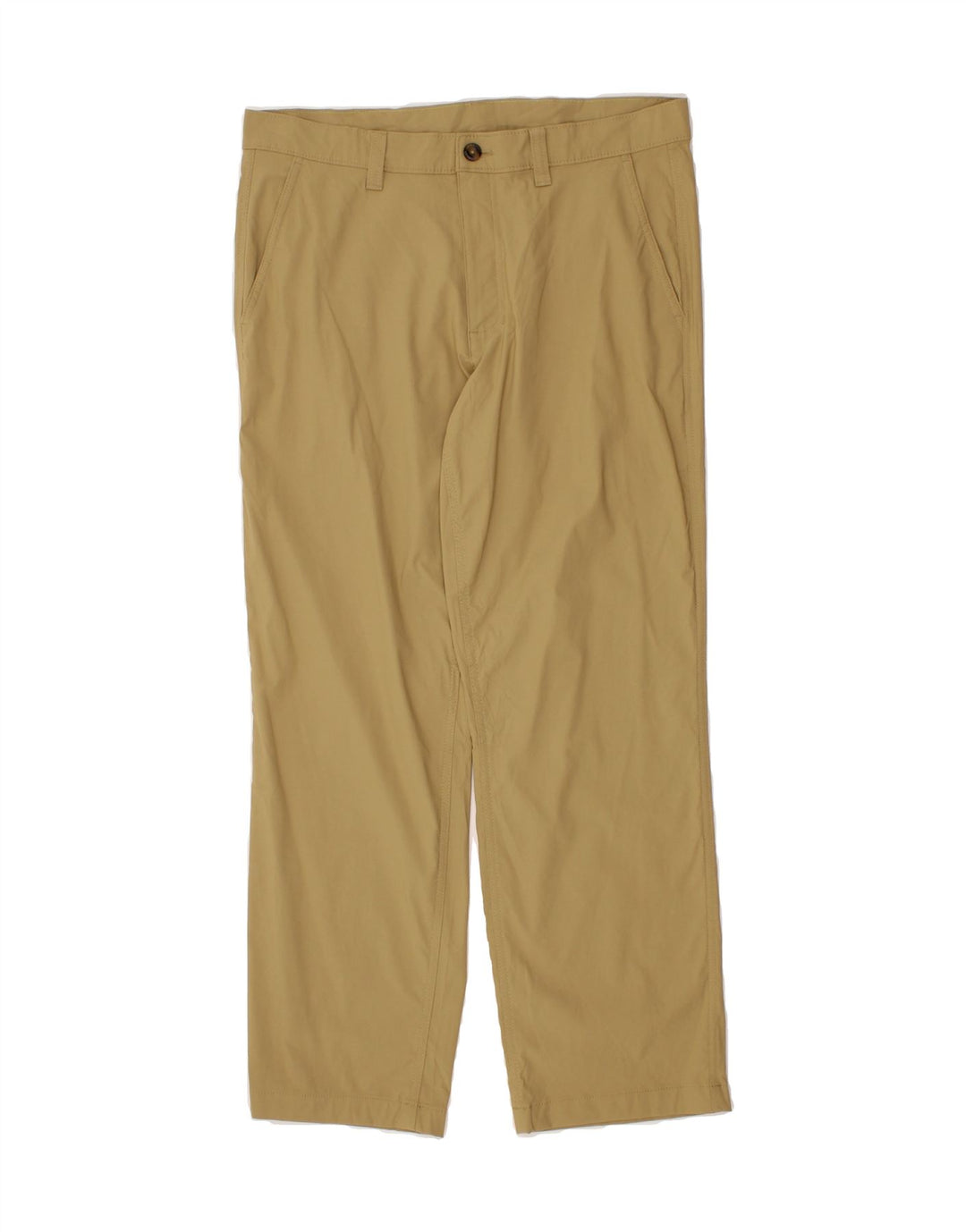 EDDIE BAUER Mens Straight Chino Trousers W34 L30 Beige Vintage Eddie Bauer and Second-Hand Eddie Bauer from Messina Hembry 