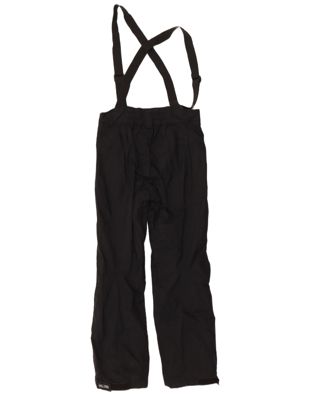 Columbia Herren-Latzhose, Skihose, groß, aus schwarzem Nylon