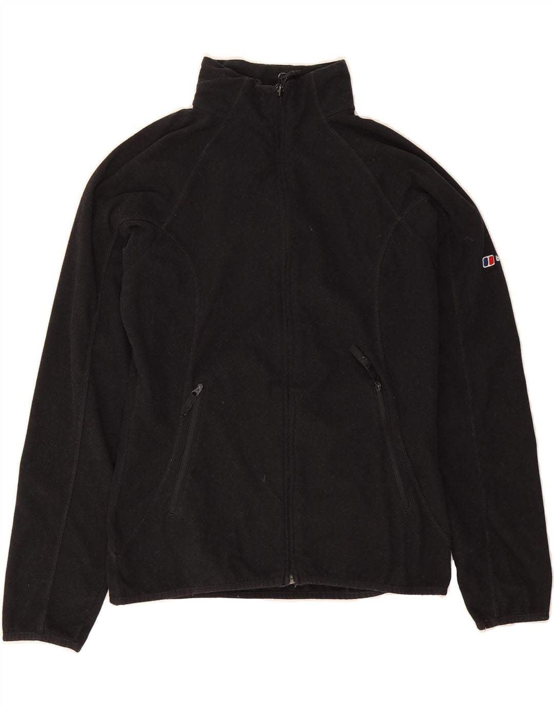 BERGHAUS Womens Tracksuit Top Jacket UK 10 Small  Black Polyester Vintage Berghaus and Second-Hand Berghaus from Messina Hembry 