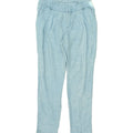 TRUSSARDI Womens Slim Chino Trousers W28 L29 Blue Vintage Trussardi and Second-Hand Trussardi from Messina Hembry 