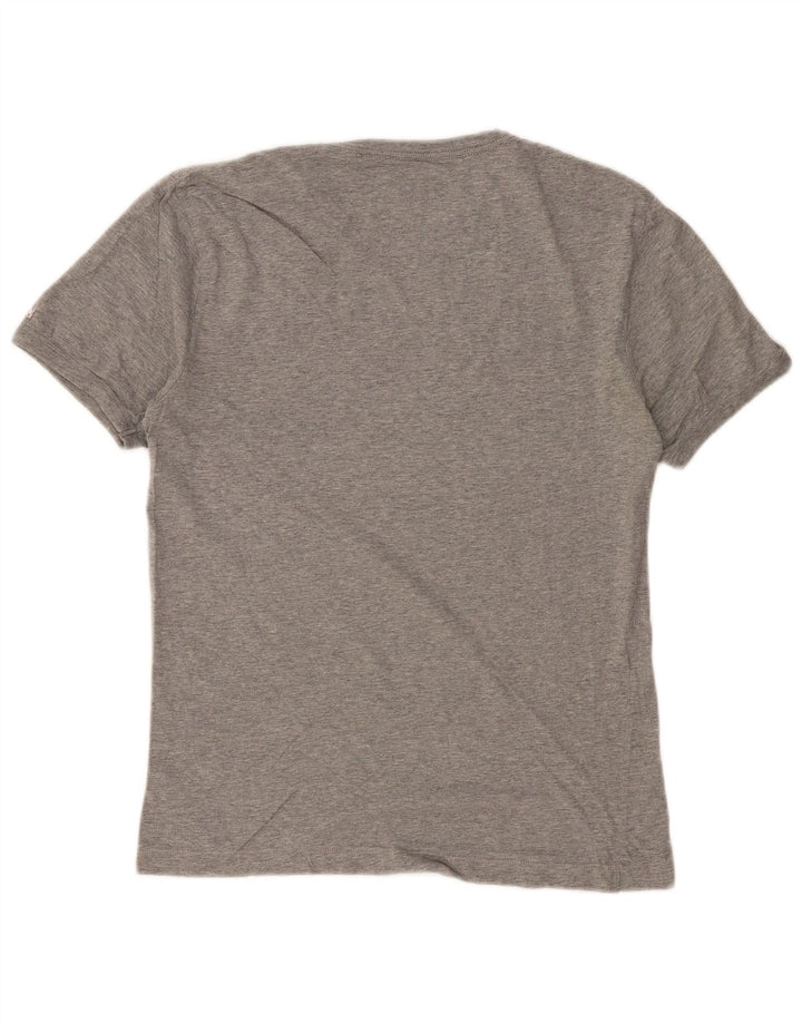 PENGUIN Herre grafisk T-shirt Top Lille Grå Bomuld