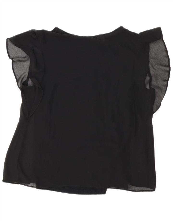 Bluză pentru femei ZARA UK 16 Large Negru