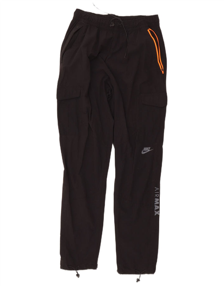Nike Herren Cargo-Trainingshose mit Grafik, groß, aus schwarzem Nylon