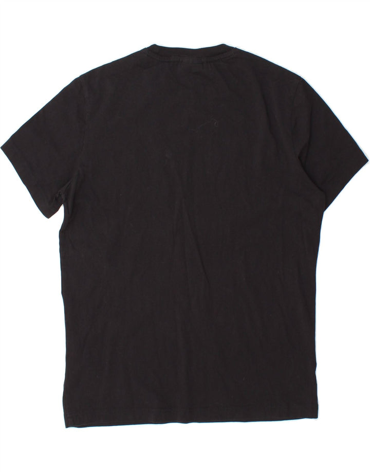 CHAMPION Mens Graphic T-Shirt Top Medium Black Cotton Vintage Champion and Second-Hand Champion from Messina Hembry 