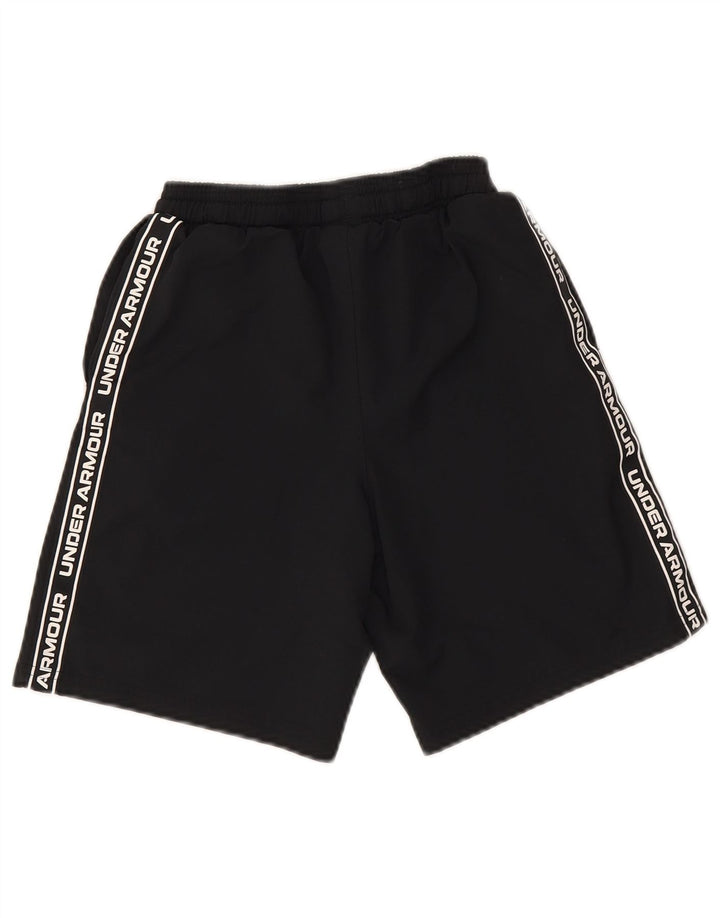 Under Armour Jungen Sportshorts 9–10 Jahre Mittelschwarzes Polyester