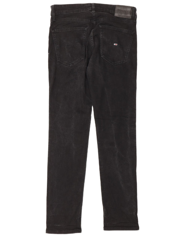 Tommy Hilfiger Mens Scanton Slim Jeans W32 L32 Sivi pamuk