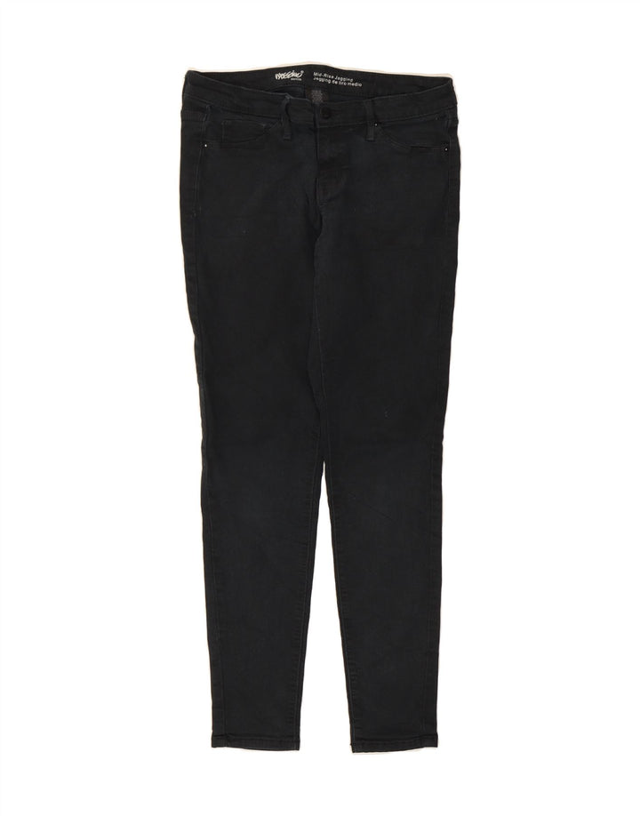 MOSSIMO Womens Mid Rise Jegging Jeans US 6 Medium W30 L28 Black Cotton Vintage Mossimo and Second-Hand Mossimo from Messina Hembry 