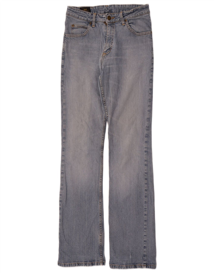 Lee Womens Cameron Straight Jeans W29 L33 Blue Cotton