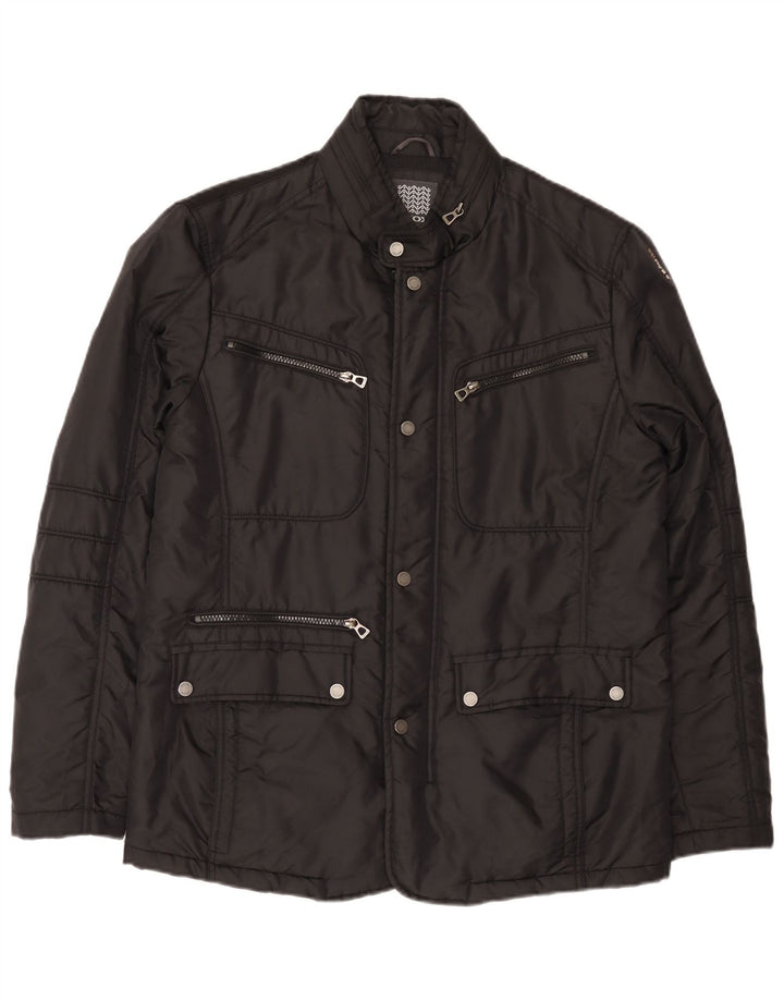 Jaqueta corta-vento masculina Geox UK 40 grande preta