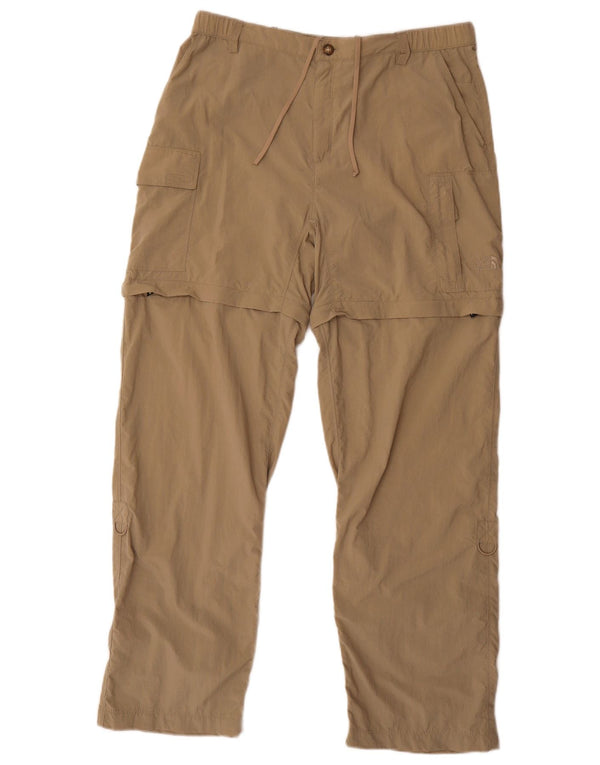 Женские походные брюки-карго The North Face, большие W32 L30, бежевый нейлон