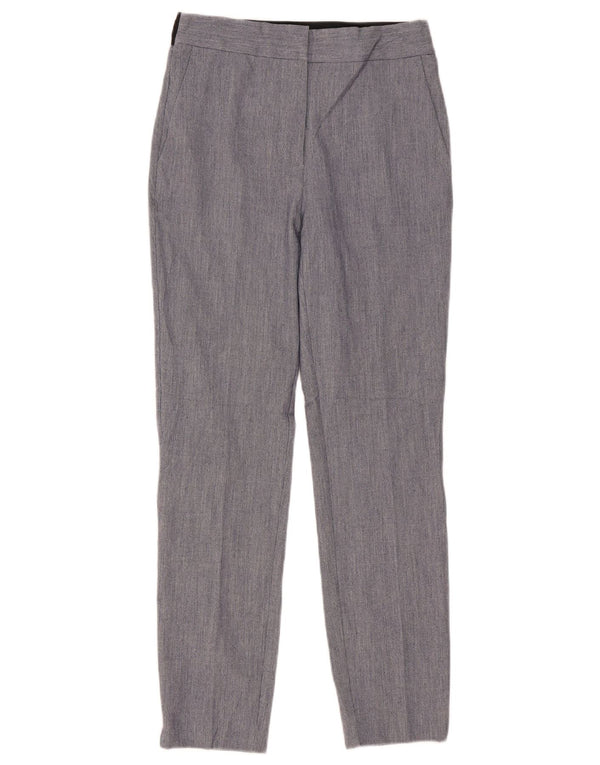 Zara Γυναικείο Slim παντελόνι Chino Small W27 L28 Blue Polyester