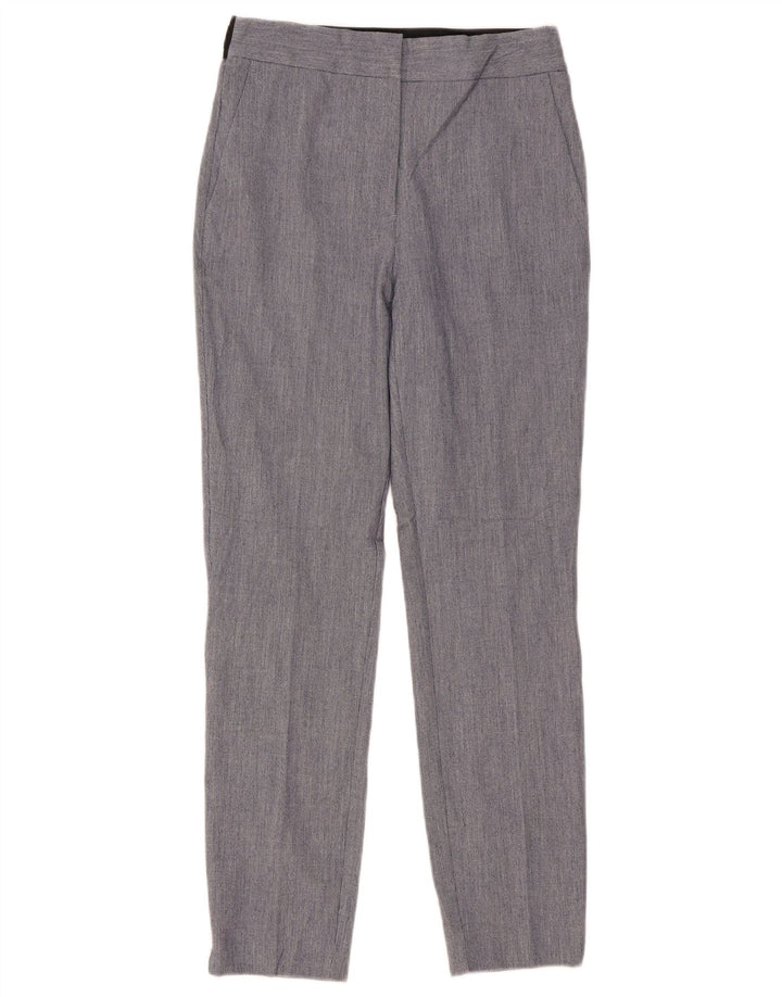 Zara Γυναικείο Slim παντελόνι Chino Small W27 L28 Blue Polyester