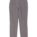 Zara Γυναικείο Slim παντελόνι Chino Small W27 L28 Blue Polyester