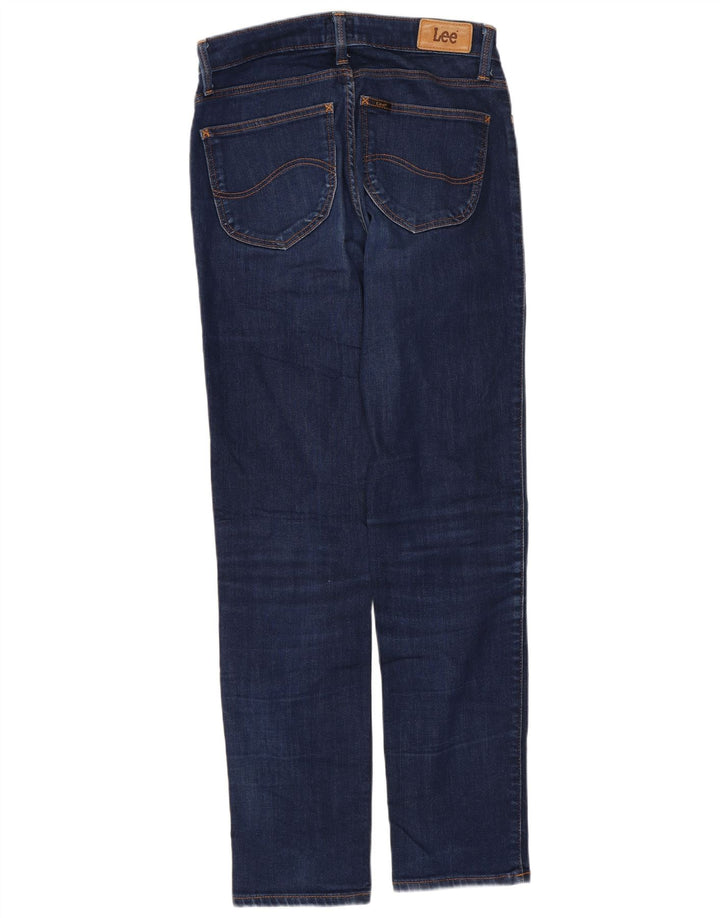 Lee Damen Slim Jeans W26 L28 Blau