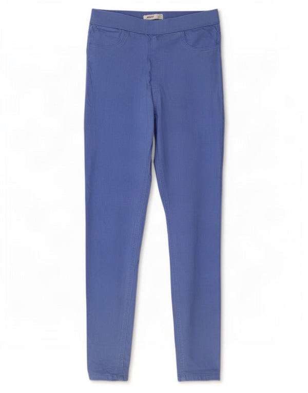 Marks & Spencer Damskie jeansy Jegging UK 10, małe, niebieskie, bawełniane