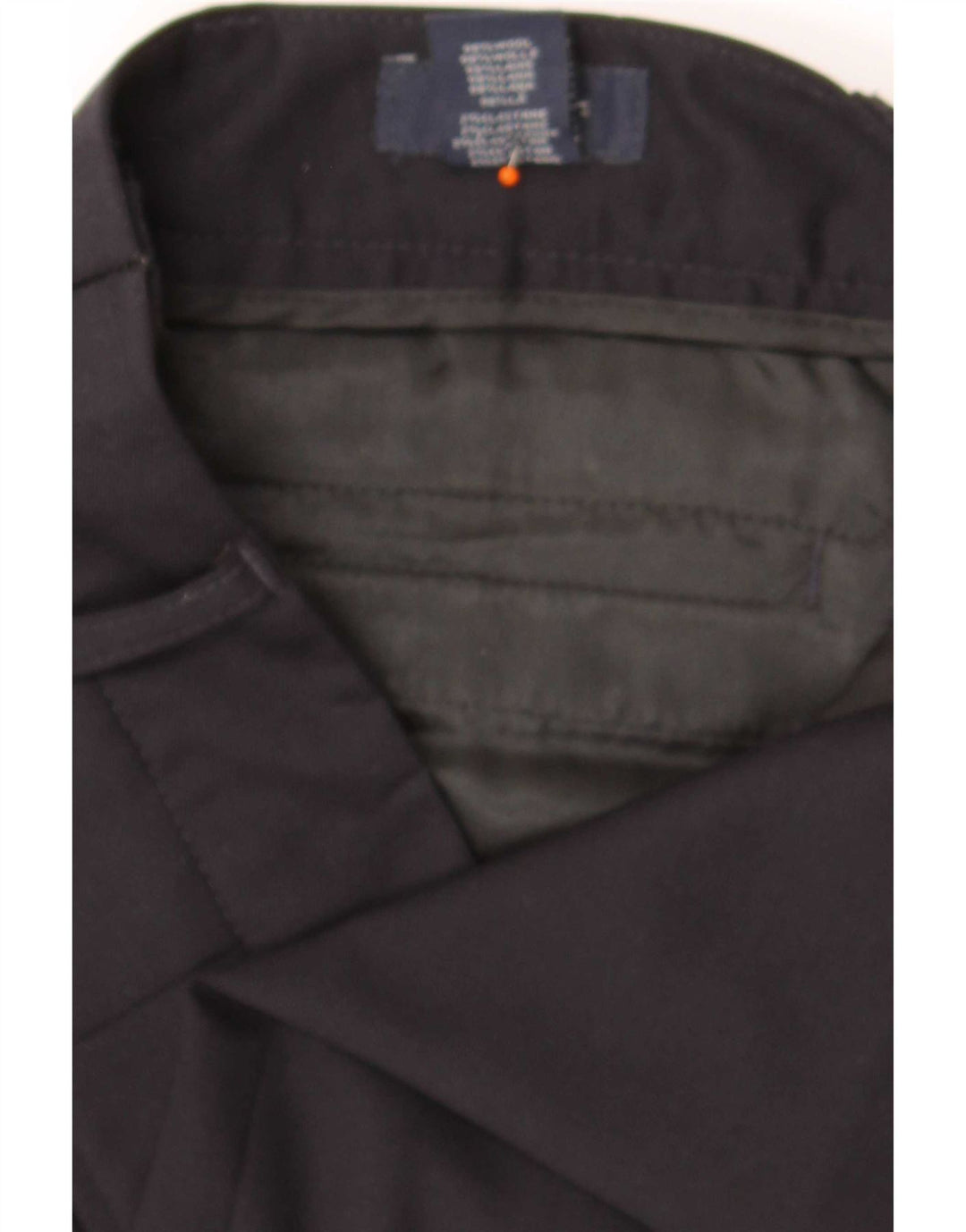 Pantaloni da abito Bootcut da donna Gant UK 12 Medium W34 L33 Lana nera