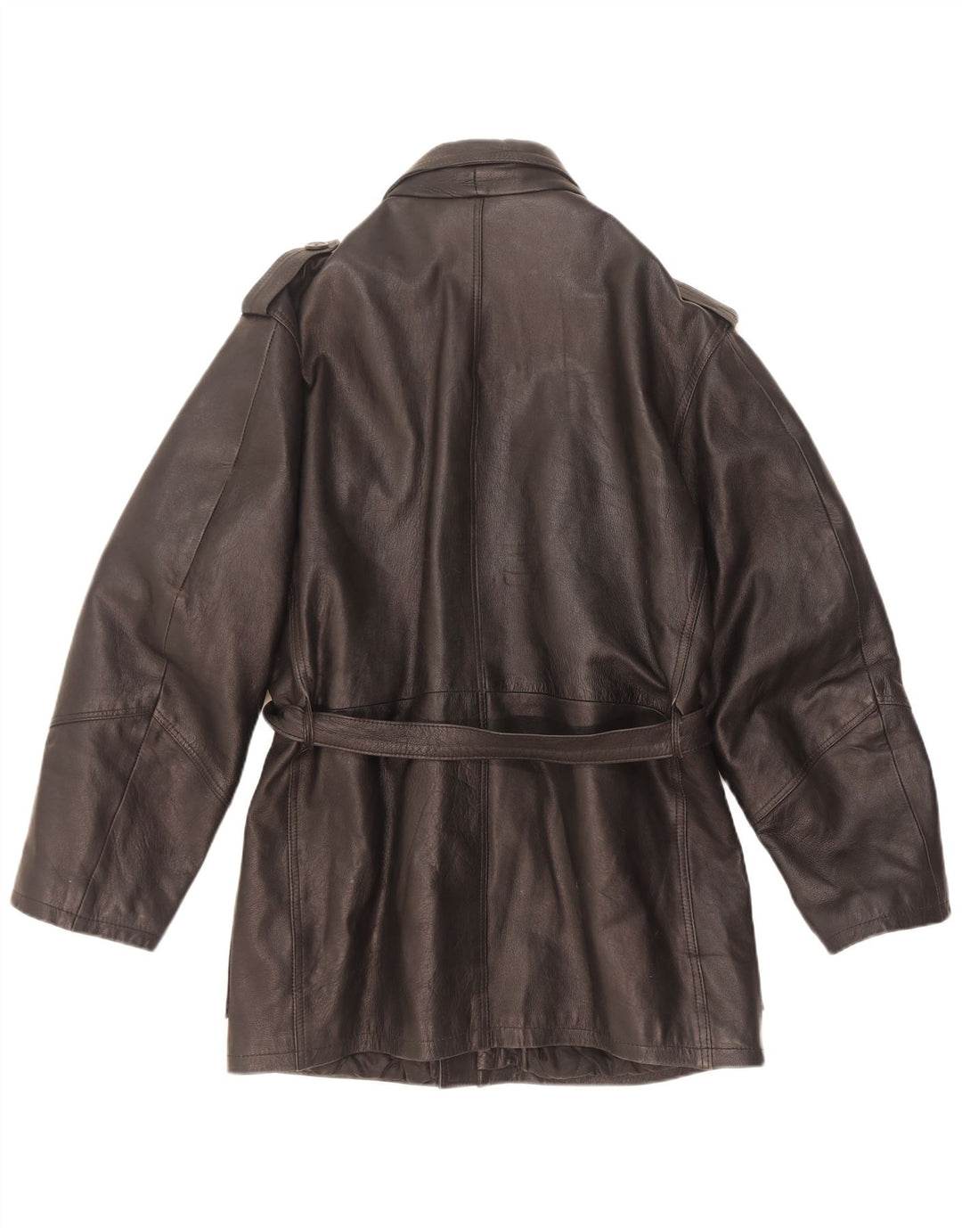 Jachetă militară din piele vintage pentru bărbați IT 50 Large Black