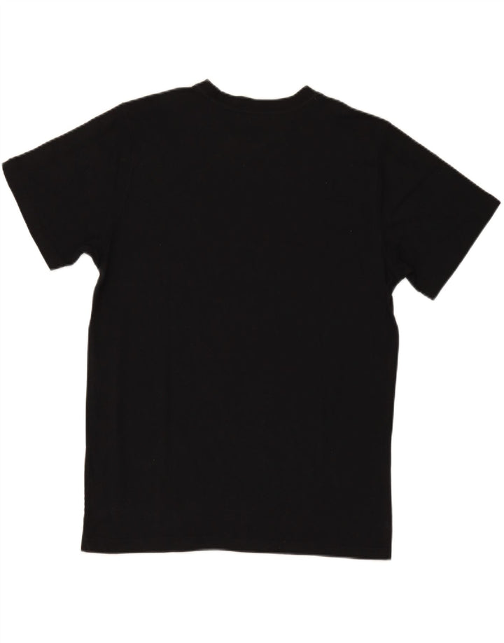 REEBOK Mens Graphic T-Shirt Top Large Black Cotton Vintage Reebok and Second-Hand Reebok from Messina Hembry 