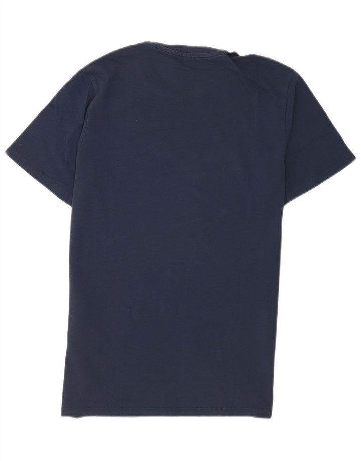 Levi's Graphic T-Shirt Top Small Homme Bleu Marine Coton