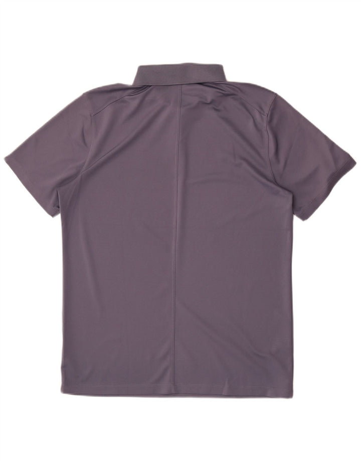 Nike Herre Dri Fit Polo Shirt Large Grå