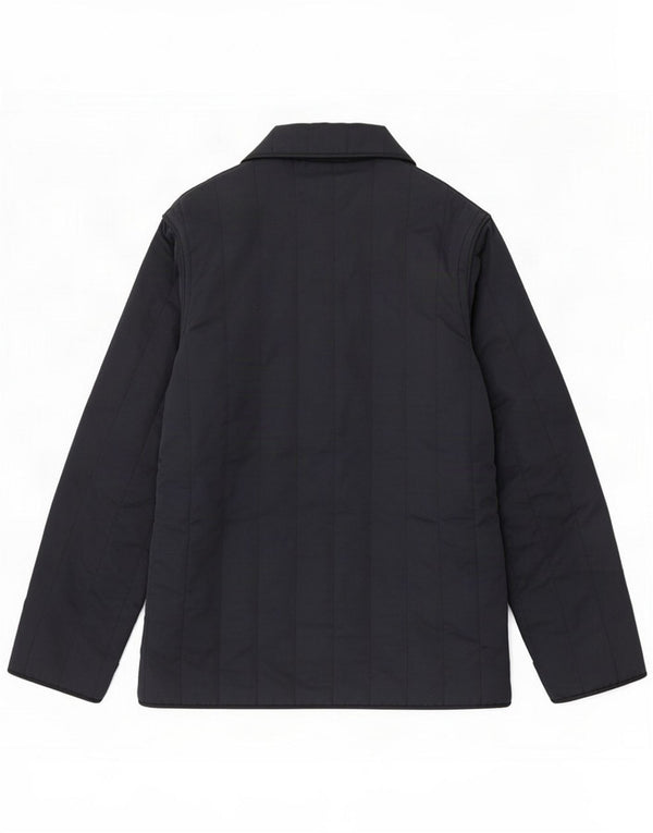 Aquascutum Womens Quilted Jacket UK 14 Medium Navy Blue