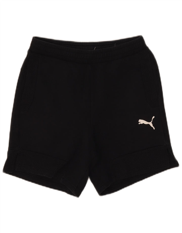 Puma Boys Sport Shorts 13-14 Years Black Cotton