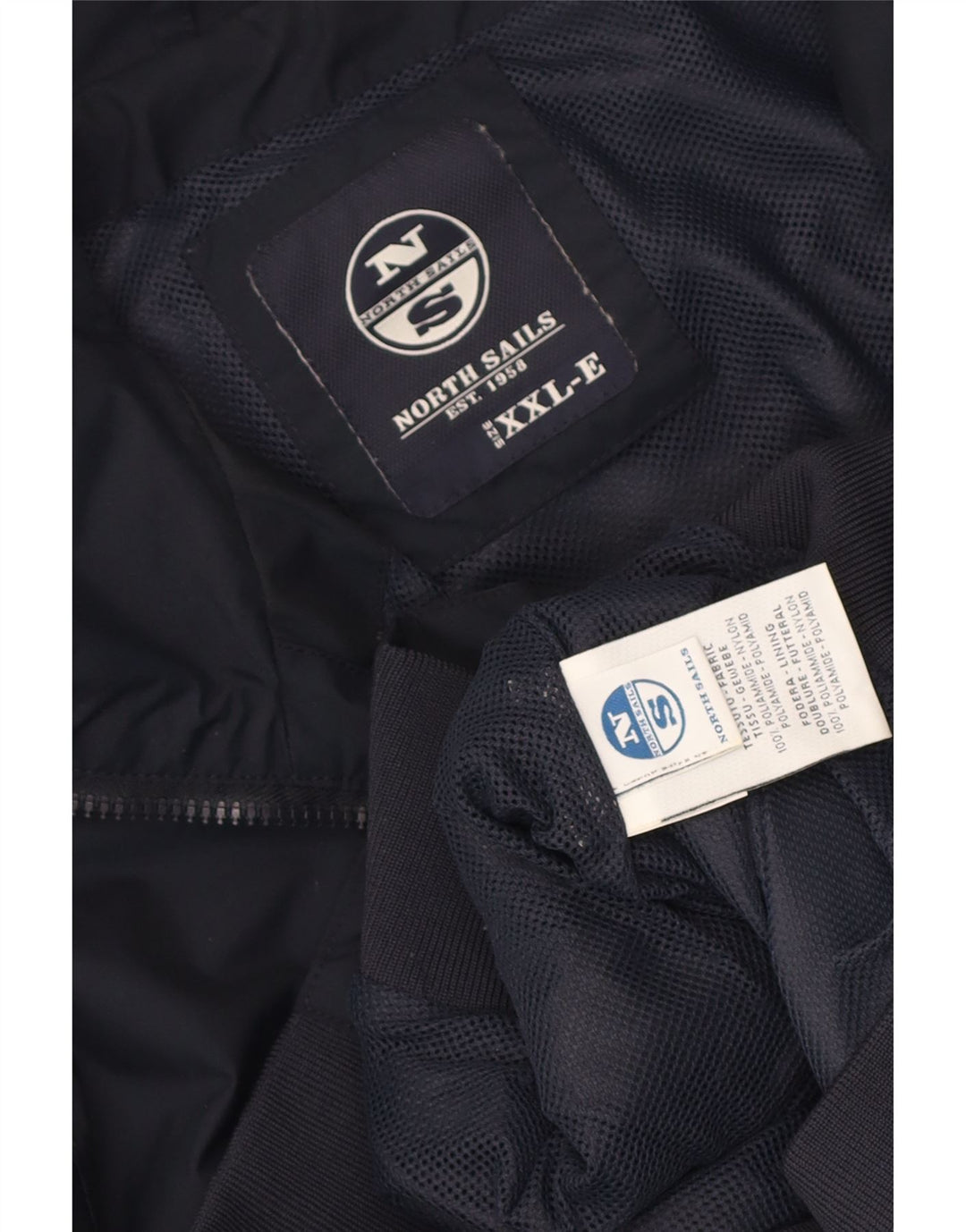 Мужская куртка-бомбер North Sails UK 44 2XL Темно-синий полиамид