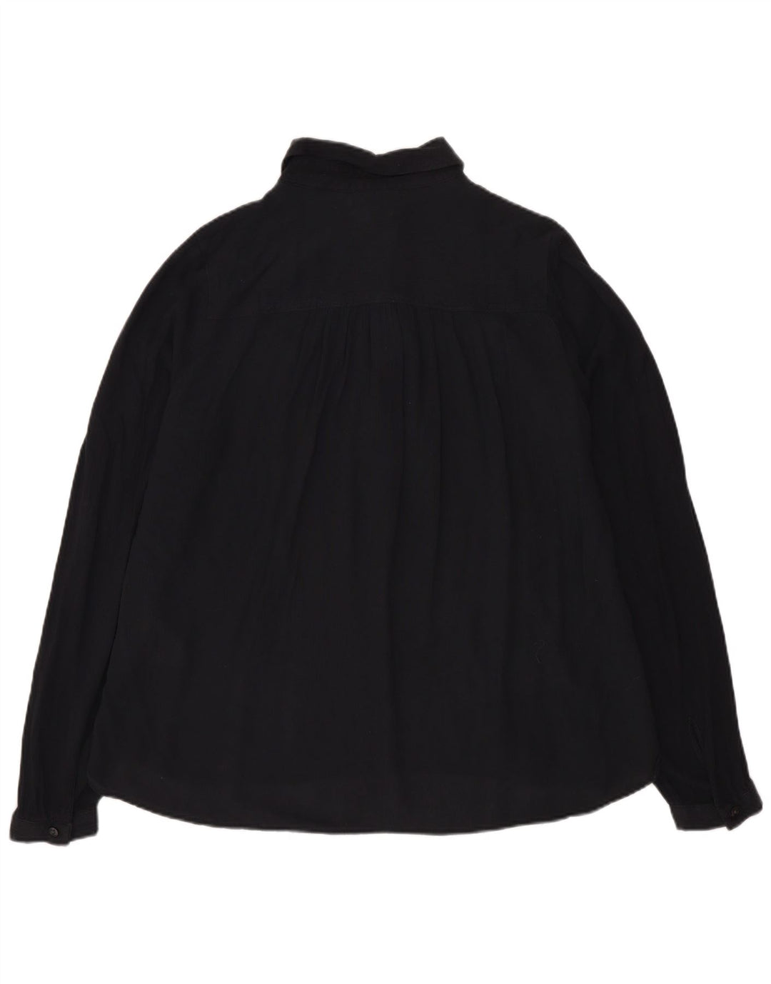 LEVI'S Womens Oversized Pullover Shirt UK 10 Small Black