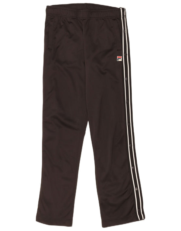 Pantaloni de trening Fila pentru femei UK 12 Poliester mediu negru