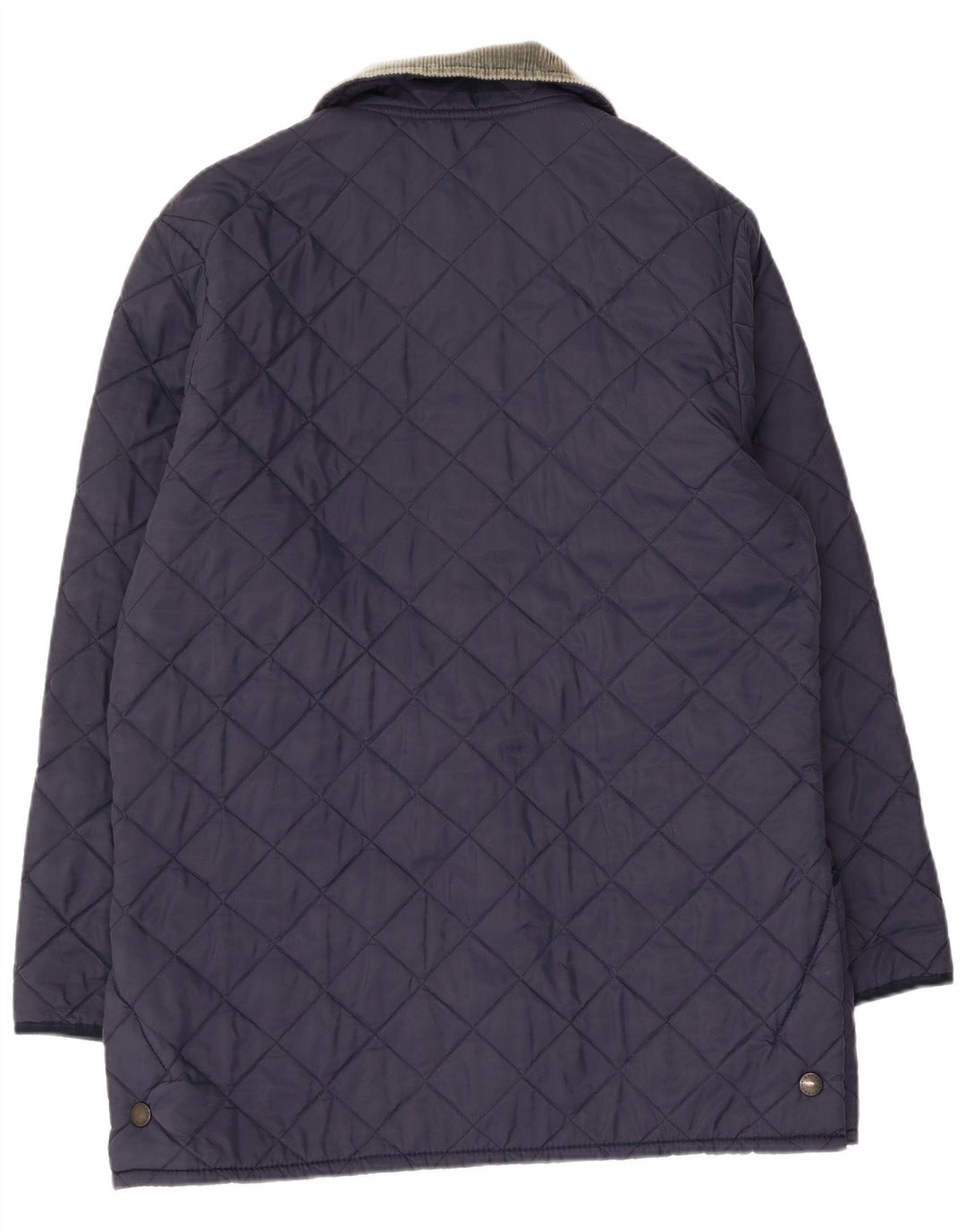 Barbour Mens Quilted Jacket UK 38 Medium Navy Blue