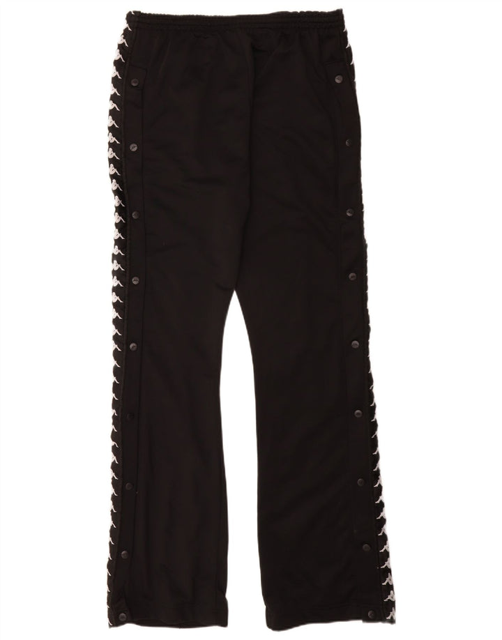 Pantaloni da tuta con grafica Kappa da uomo, grandi, neri