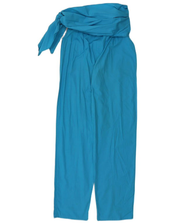 Pantaloni casual larghi a vita alta da donna Prisma IT 40 Small W26 L29 Blu