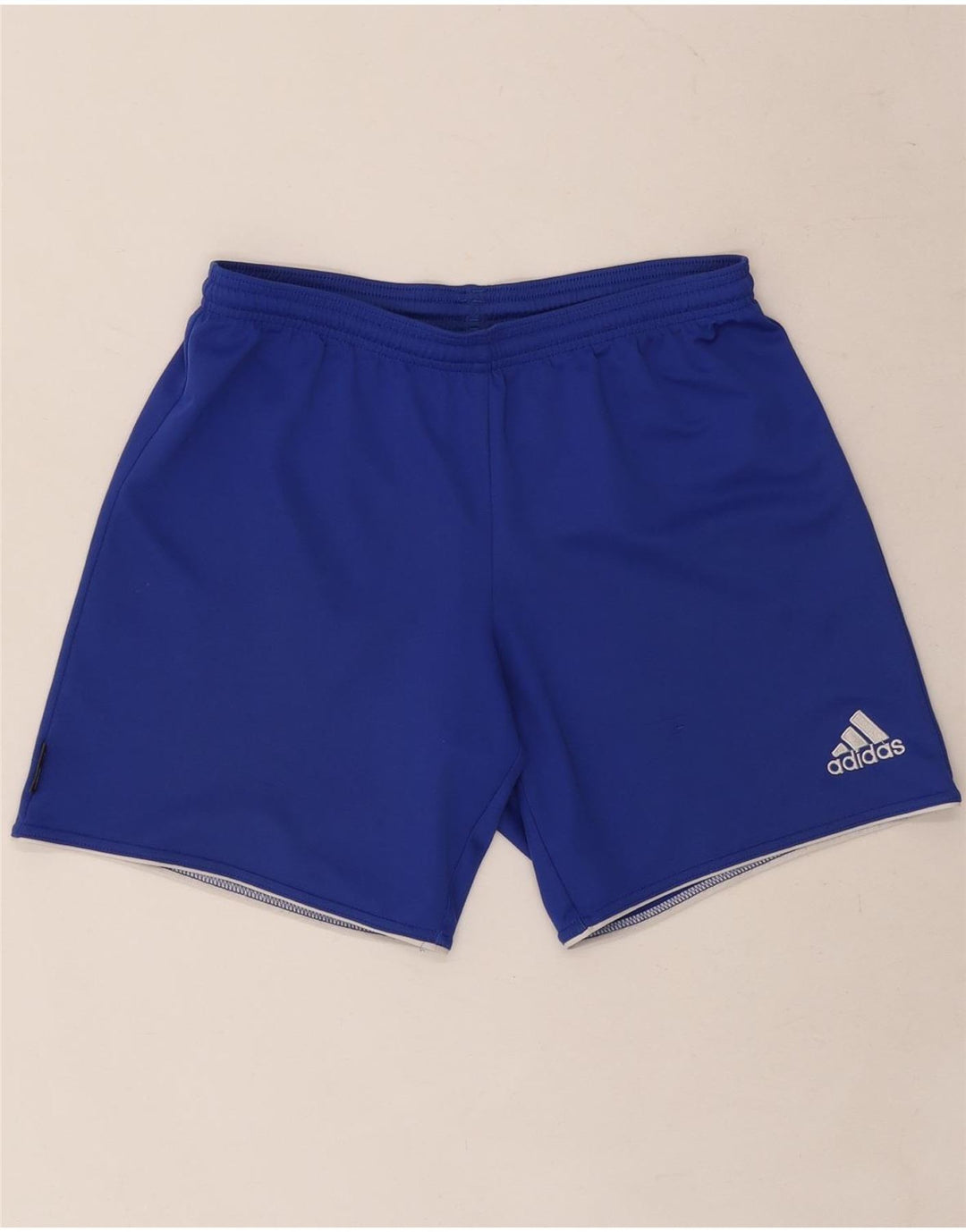 Męskie spodenki sportowe ADIDAS, małe, niebieskie, z poliestru