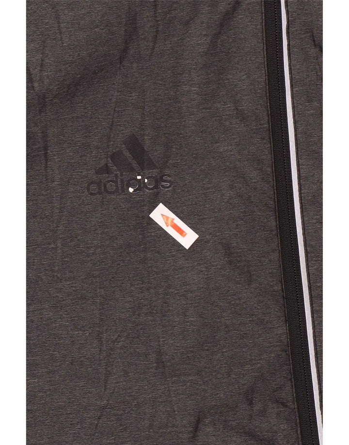 Giacca antipioggia Adidas Redhawk Graphic da uomo UK 38 Colorblock grigio medio