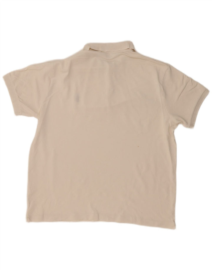 Polo Ralph Lauren Mens Polo Shirt Large White Classic