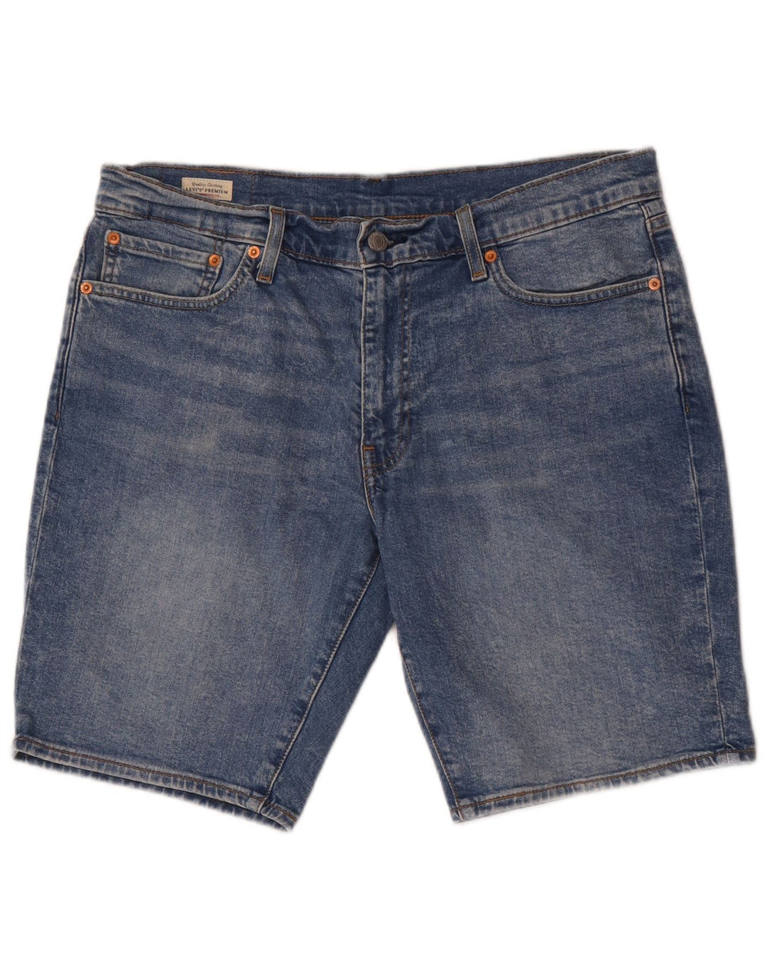Levi's Mens 511 Slim Denim Shorts W33 Medium Blue