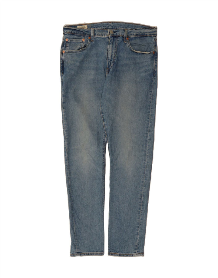 LEVI'S Womens 512 Slim Tapered Jeans W32 L32 Blue Cotton Vintage Levi's and Second-Hand Levi's from Messina Hembry 