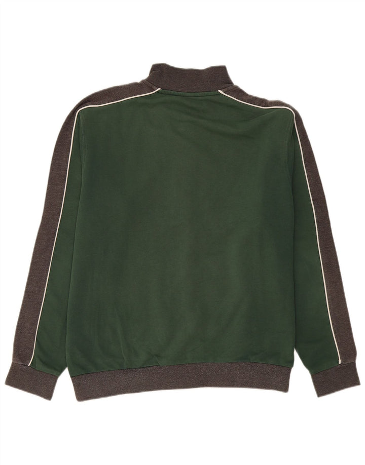 Arena Veste de Survêtement Homme Large Gris Colorblock Coton