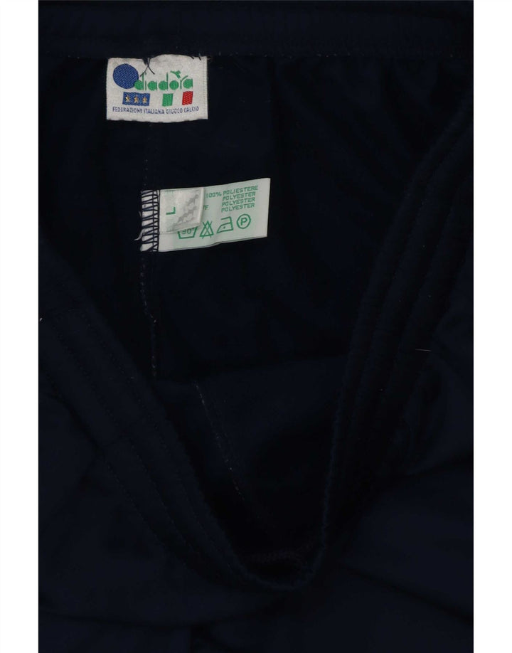 Diadora Pantalon De Survêtement Homme Large Bleu Marine Polyester