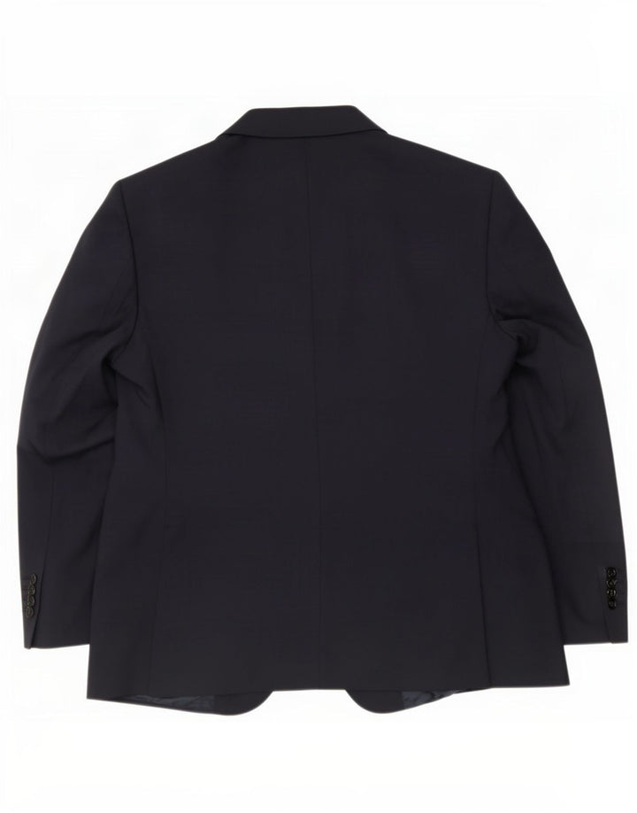 Marks & Spencer Veste blazer courte à 2 boutons pour homme UK 44 2XL Bleu marine