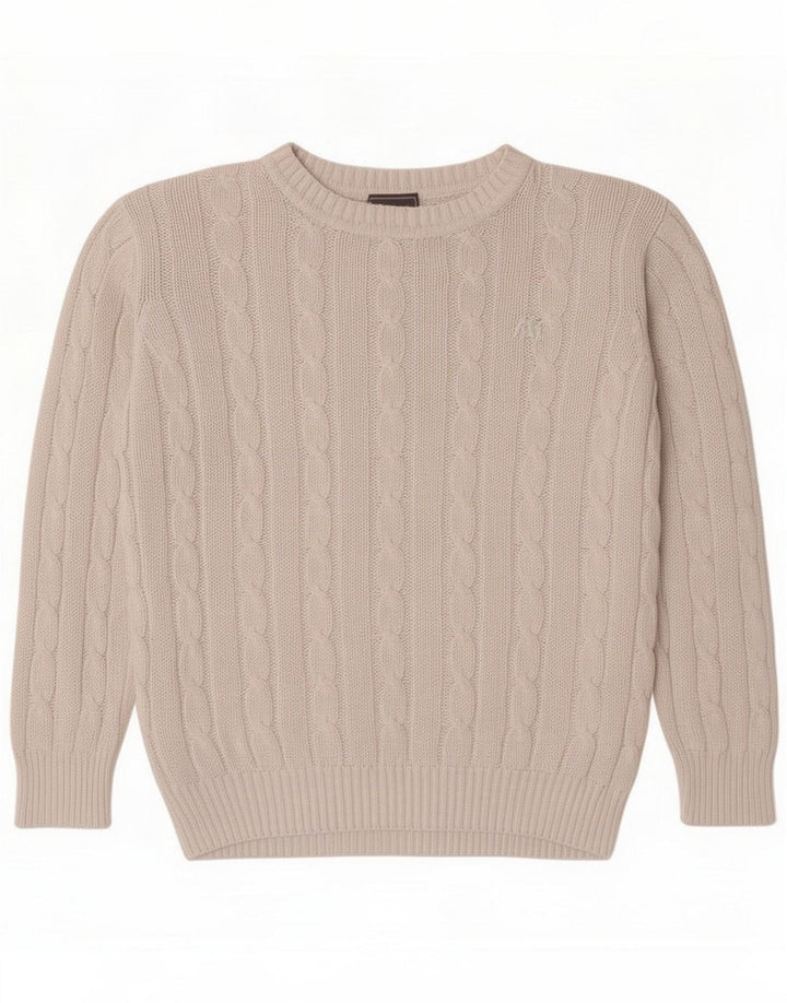 Kappa Herre Boat Neck Jumper Sweater Small White