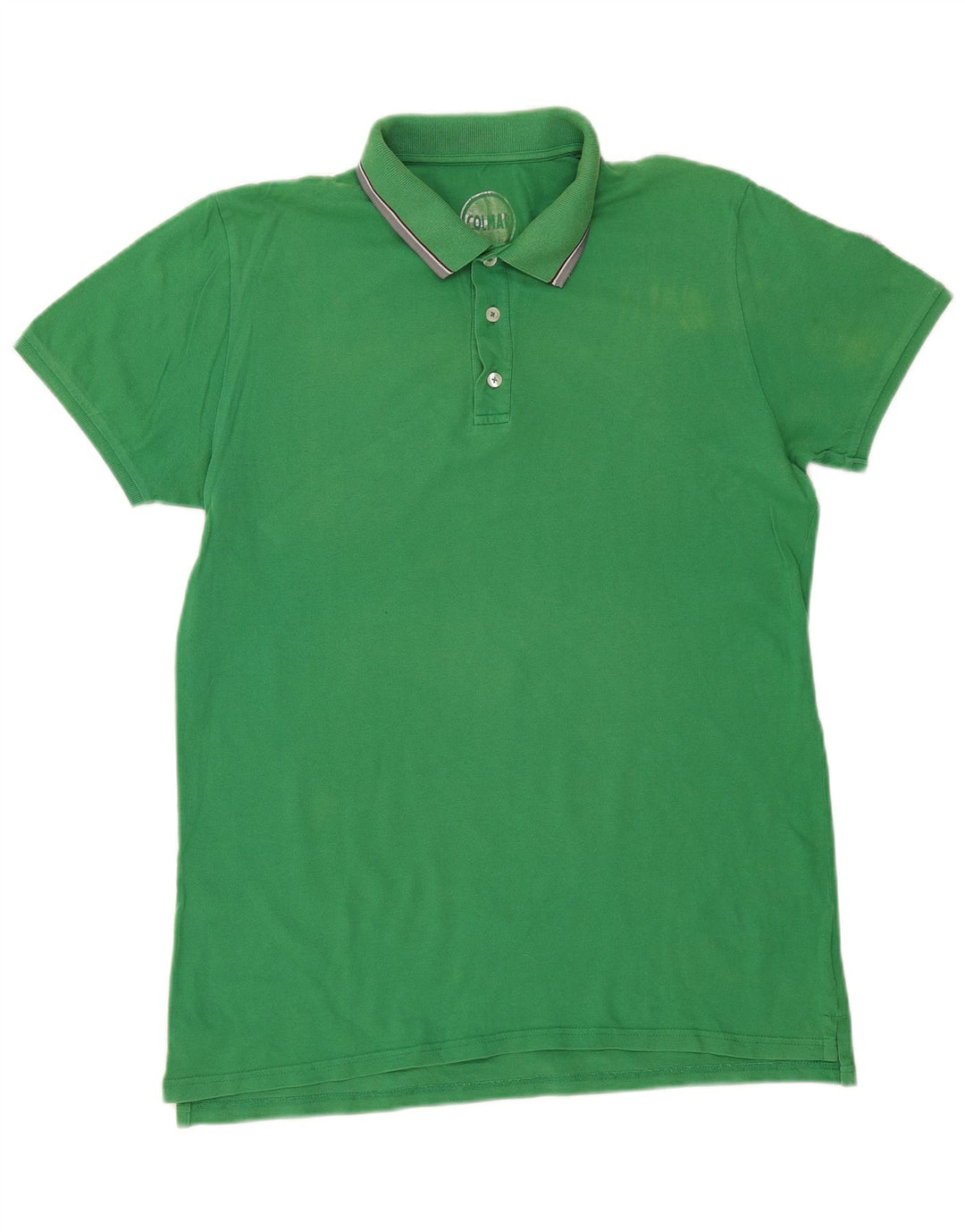COLMAR Mens Graphic Polo Shirt 2XL Green