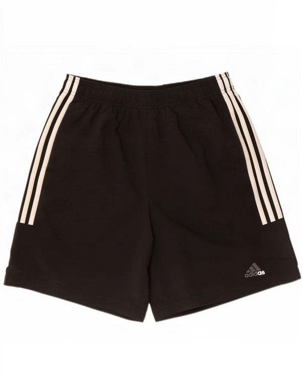 Ανδρικό αθλητικό σορτς Adidas μεγάλο μαύρο πολυεστέρα