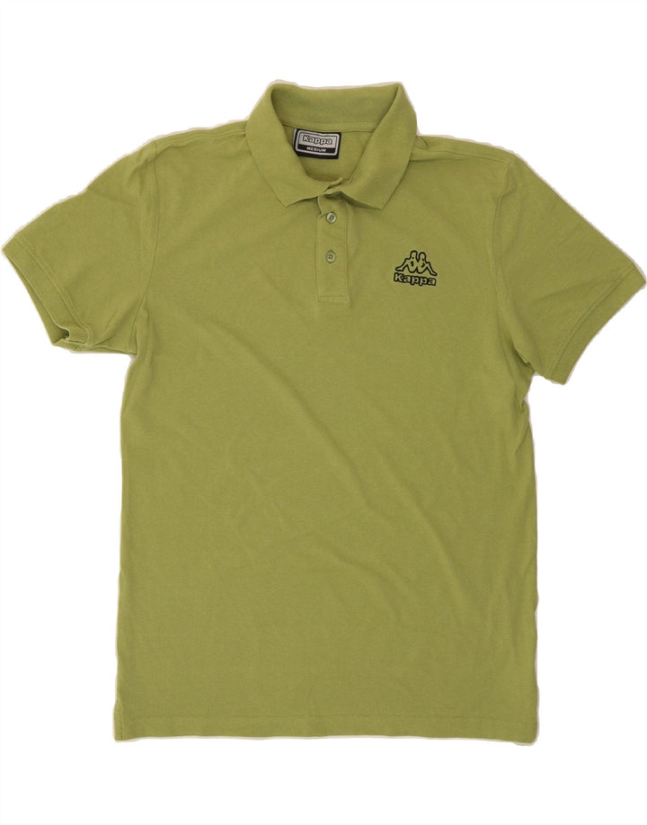 KAPPA Mens Polo Shirt Medium Green Cotton Vintage Kappa and Second-Hand Kappa from Messina Hembry 