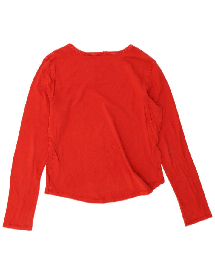 Tommy Hilfiger Womens Top Long Sleeve UK 18 XL Red